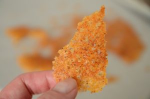 parmezánové chipsy 2